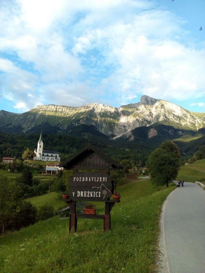 Apartma Metija Lux Z Savno Kobarid Exterior foto