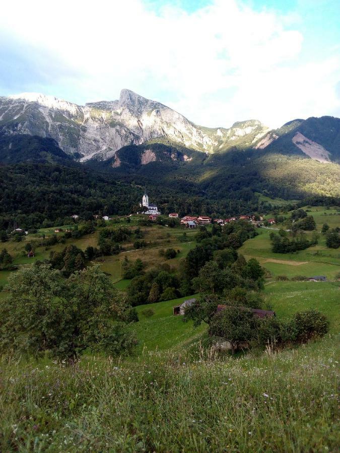 Apartma Metija Lux Z Savno Kobarid Exterior foto